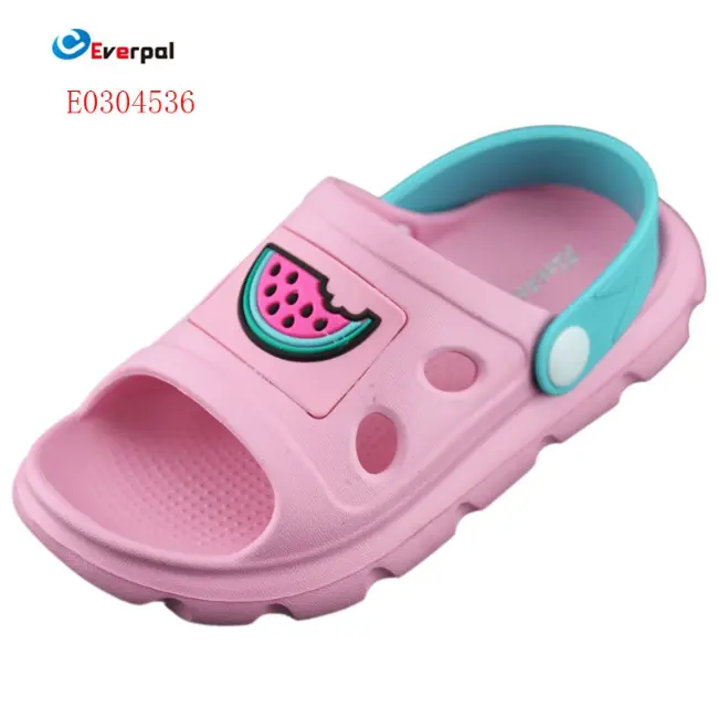 Haurrentzako Open Toe Garden Clogs Lohitsua jolasteko